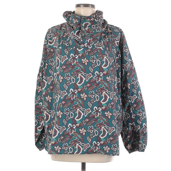 NEW Mountain Hardwear Stryder Pullover Hooded Jack Pine Floral Anorak Jacket NWT - Picture 7 of 8